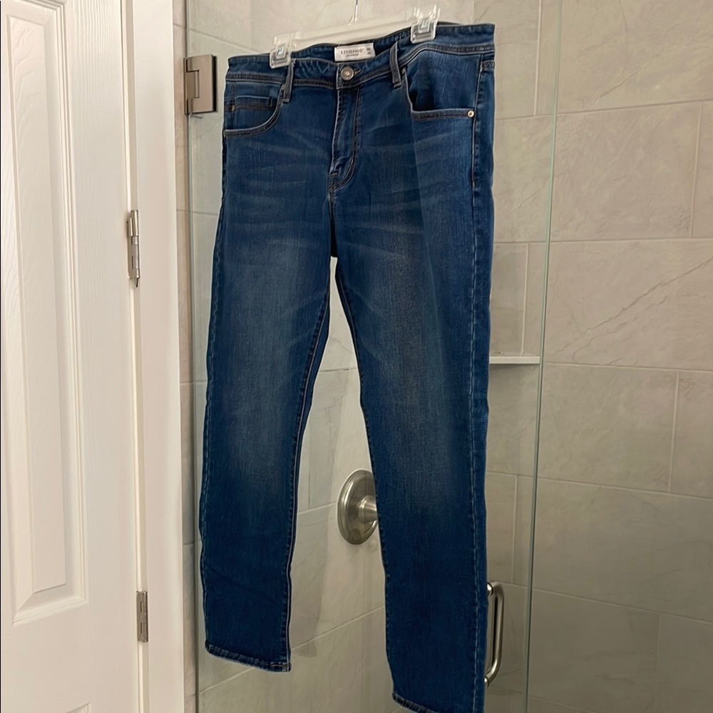 NWOT Men's Liverpool Relaxed Straight Blue Jeans